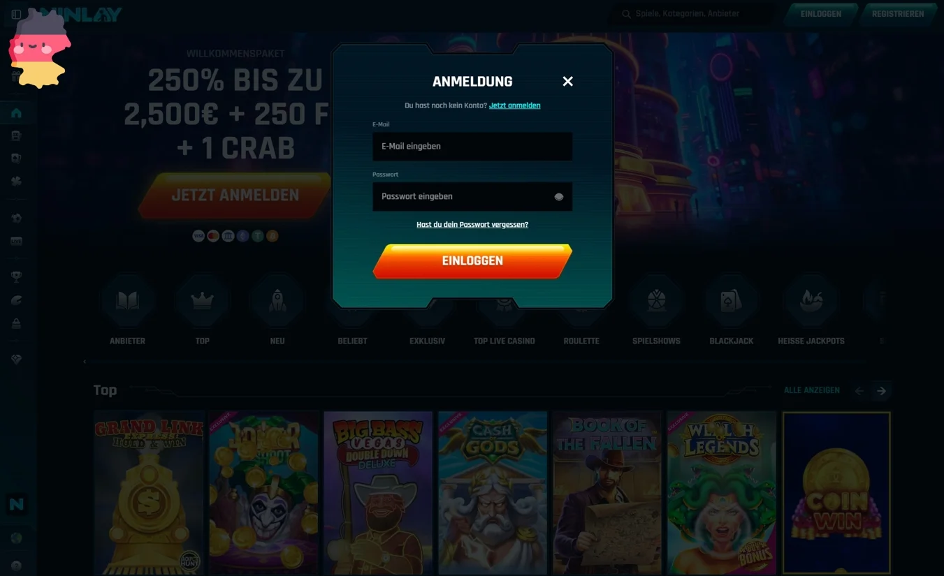 Ninlay Casino Login