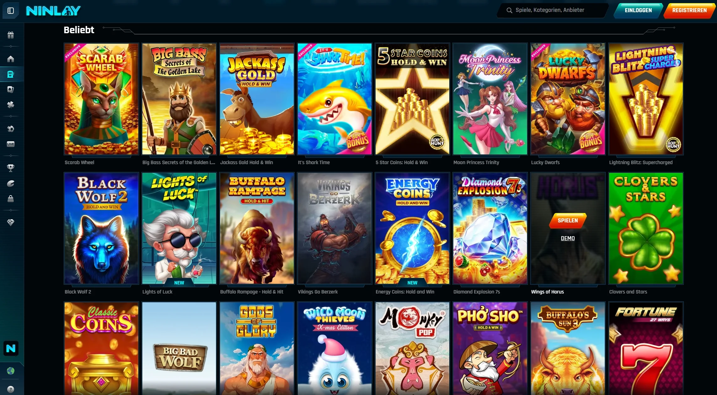 Ninlay Casino Login
