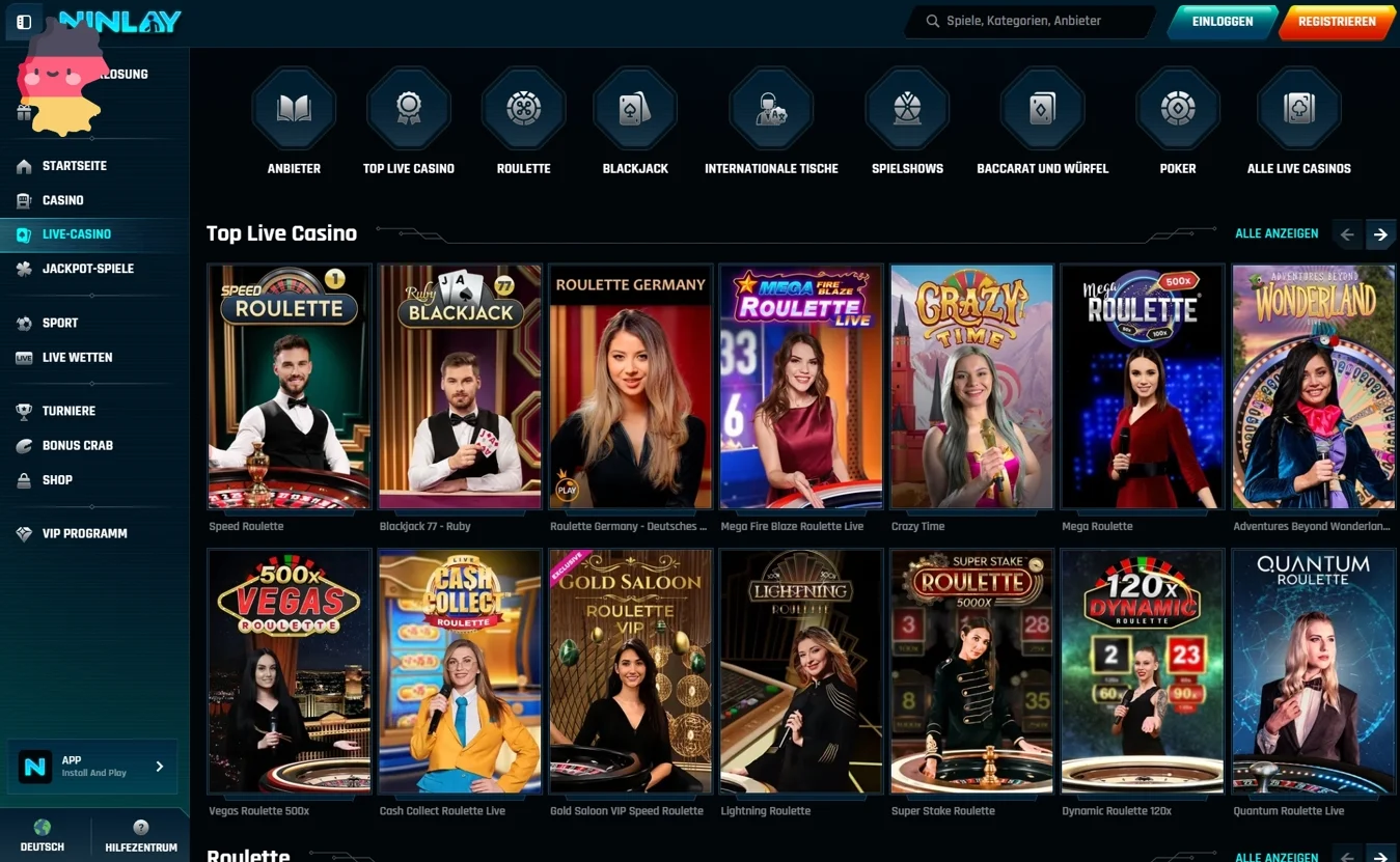 Ninlay Casino Live